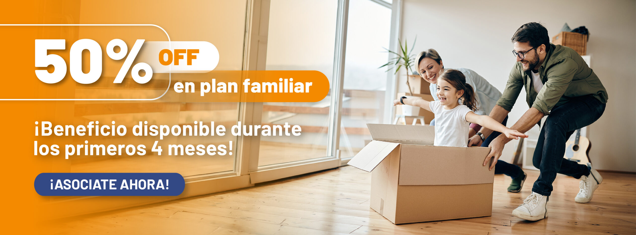 50% off en plan familiar